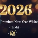 New Year 2020 greeting card with the text "Best Wishes for a Happy New Year" in festive colors and design.